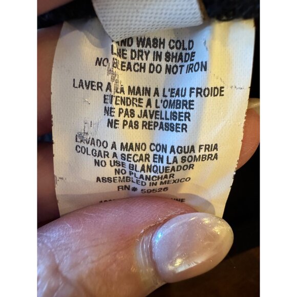 Becca Coverup Women Medium Black Off The Shoulder Flowy Mini Swim Swimwear - Picture 9 of 10